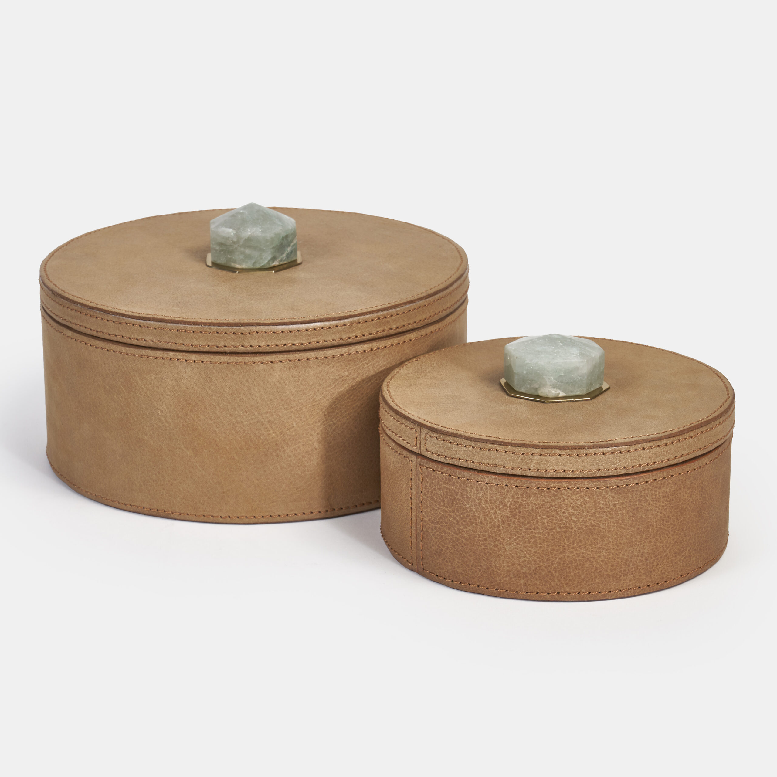 Jade Leather Boxes