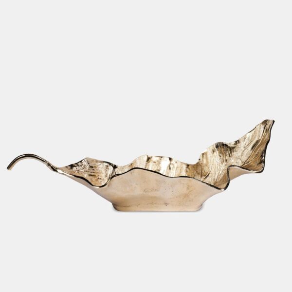 Eliana Leaf Platter - Champagne - Image 2