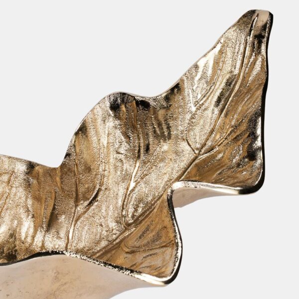 Eliana Leaf Platter - Champagne - Image 3