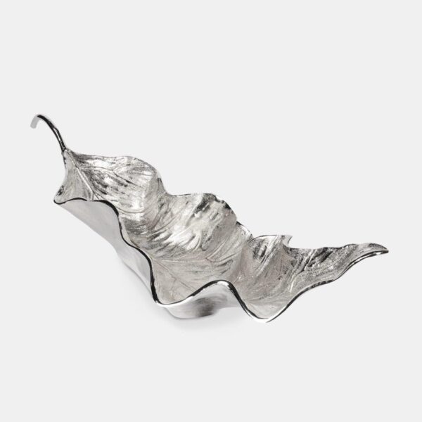 Eliana Leaf Platter - Nickel