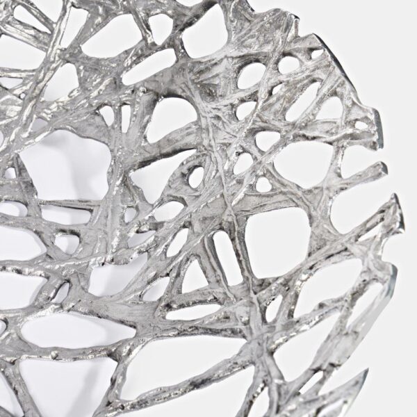 Marley Grand Mesh Bowl - Silver - Image 3