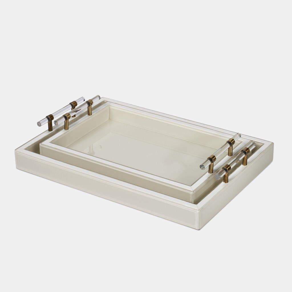 Eva Trays – Ivory