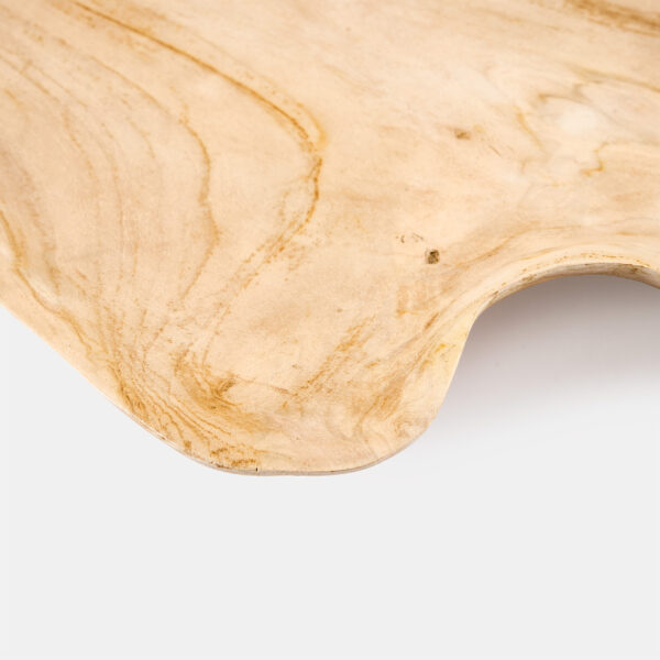 Roman Teak Tray - Whitewash - Image 2