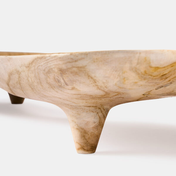 Roman Teak Tray - Whitewash - Image 3