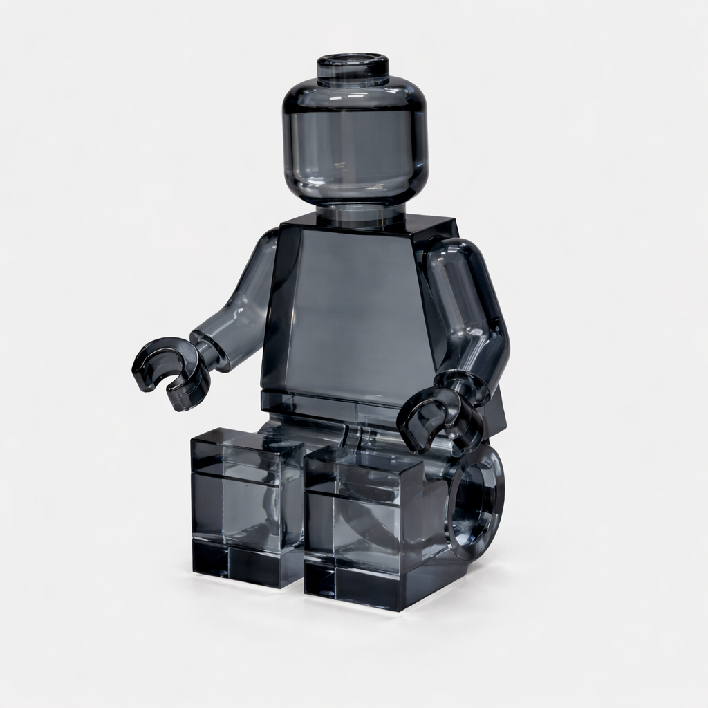Brix Seated Figure/ Bookend – Night Sky